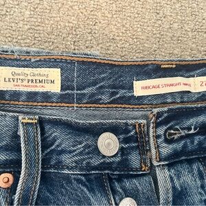 Levi's Classic Blue Denim Jeans